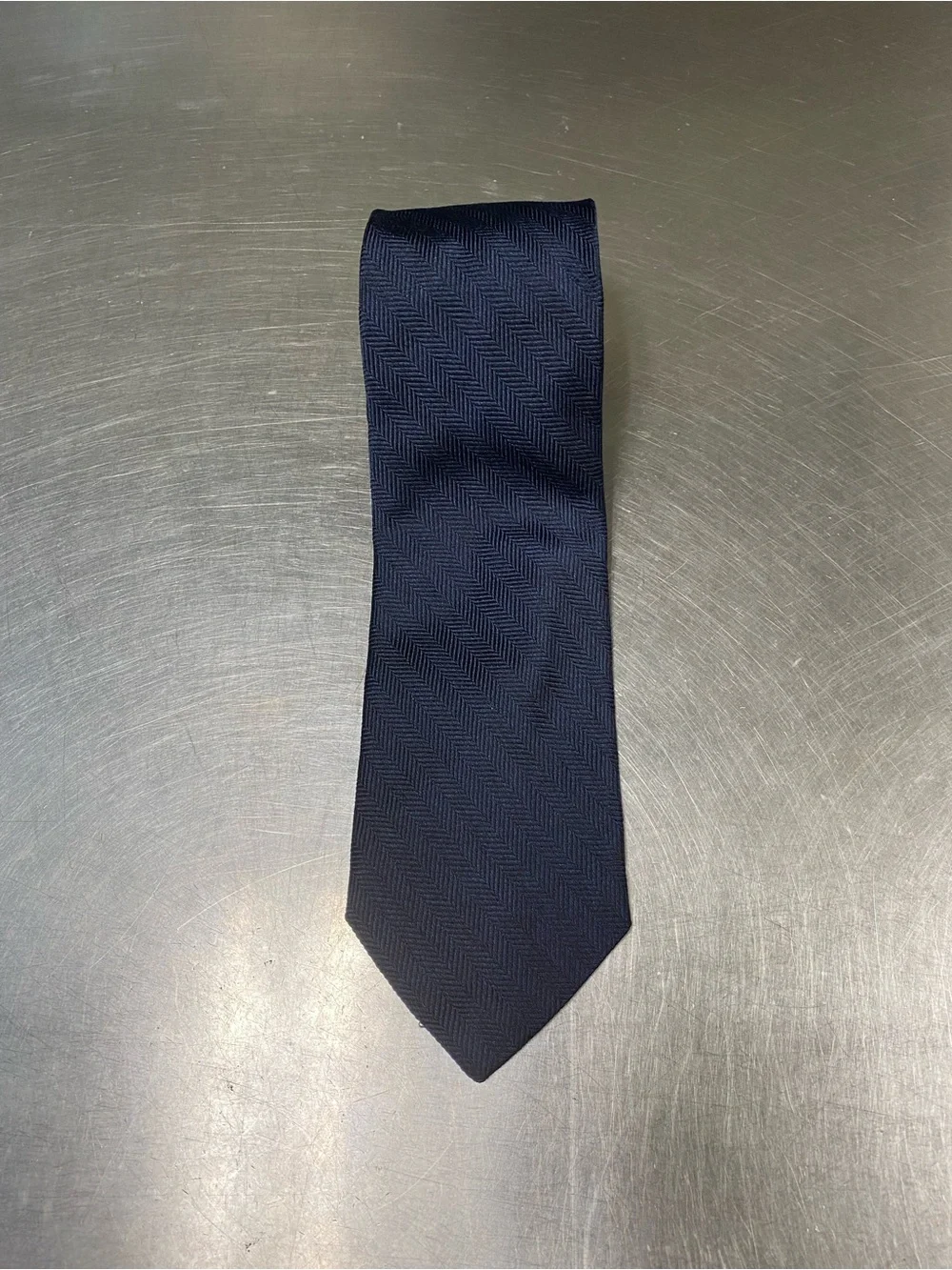 Jos. A. Bank Navy Herringbone Men's Tie